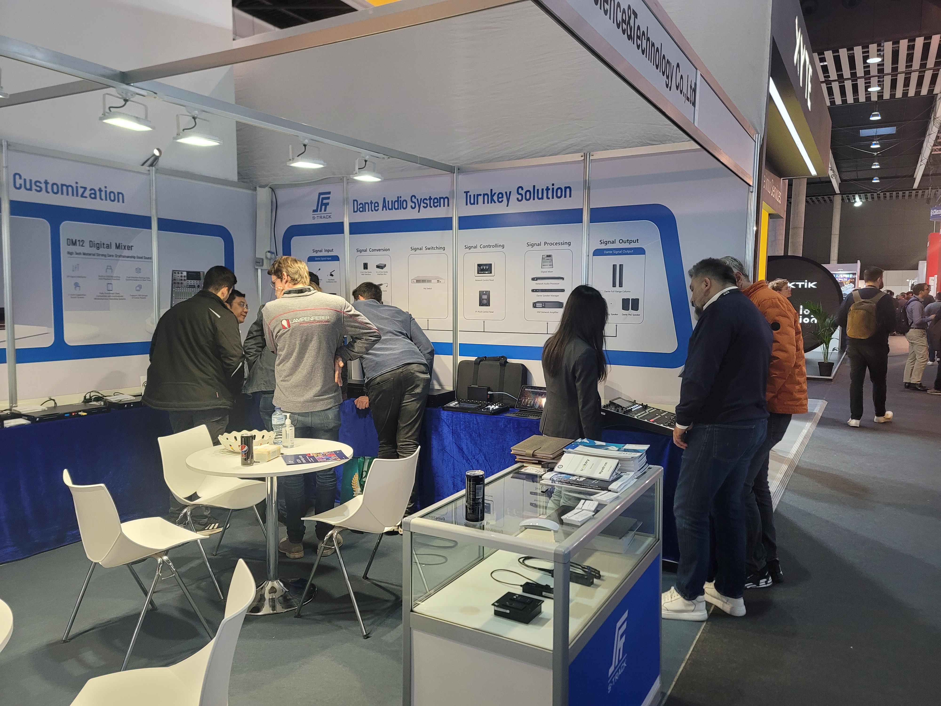 S-Track impressiona na ISE Trade Show com soluções de áudio inovadoras