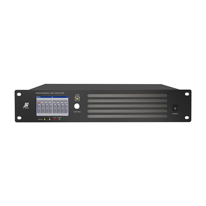 Amplificador de potência de rede Dante DSP de 4 CH 600 W